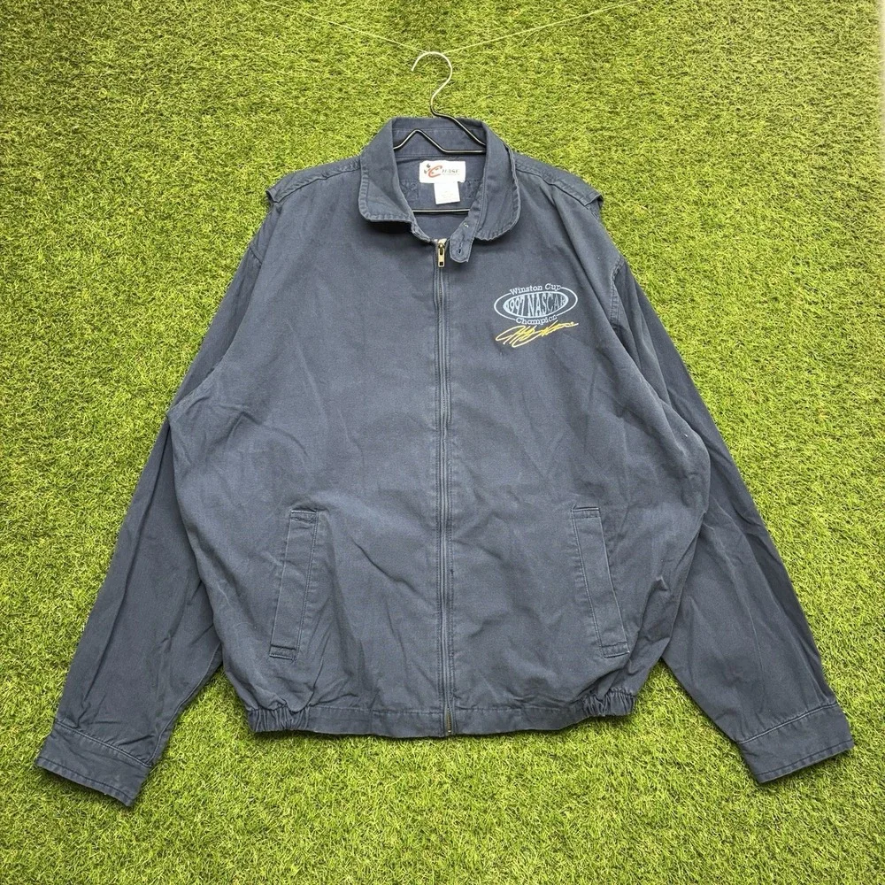 Vintage Chase Authentics Jeff Gordon Jacket Mens XL Workwear Racing Zip Up